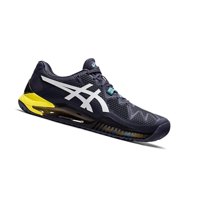 Asics GEL-Resolution 8 Tennisschuhe Herren Indigo Weiß | DE-SALE77242