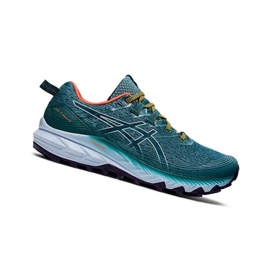 Asics GEL-Trabuco 10 Trailrunning Schuhe Damen Misty Pine / Soft Sky | DE-SALE77121
