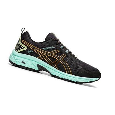 Asics GEL-VENTURE 7 Trail Trailrunning Schuhe Damen Schwarz | DE-SALE76775
