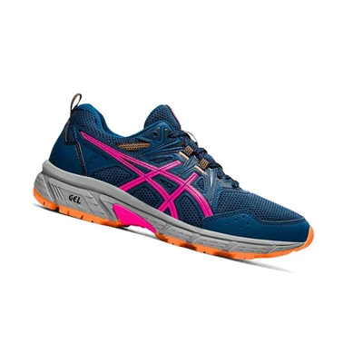 Asics GEL-VENTURE 8 Trailrunning Schuhe Damen Navy | DE-SALE76628