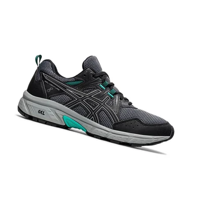 Asics GEL-VENTURE 8 Weite Trailrunning Schuhe Damen Schwarz | DE-SALE76617