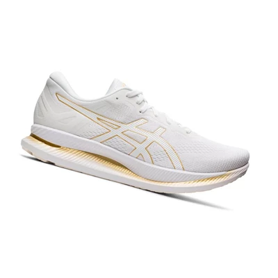 Asics GLIDERIDE Laufschuhe Damen Weiß | DE-SALE76398