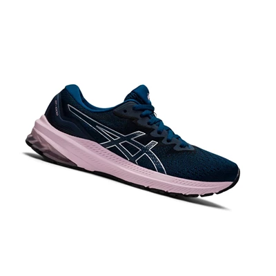 Asics GT-1000 11 Laufschuhe Damen Blau Rosa | DE-SALE75898