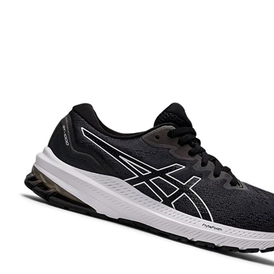 Asics GT-1000 11 Laufschuhe Damen Schwarz Weiß | DE-SALE78165