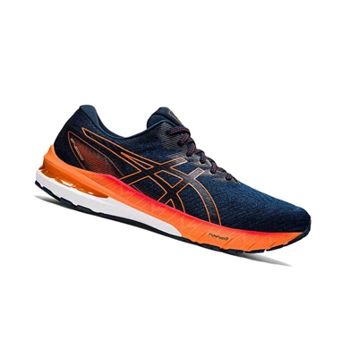 Asics GT-2000 10 (2E) Laufschuhe Herren Blau Orange | DE-SALE76358