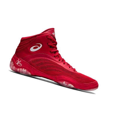 Asics JB ELITE V Wrestling Schuhe Herren Rot | DE-SALE76573