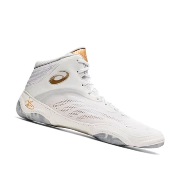 Asics JB ELITE V Wrestling Schuhe Herren Weiß | DE-SALE78360