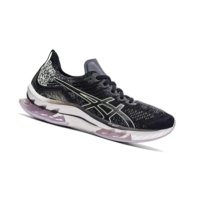 Asics KINSEI BLAST Laufschuhe Damen Schwarz Gelb | DE-SALE77576