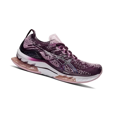 Asics KINSEI BLAST Laufschuhe Damen Tiefesrosa | DE-SALE78352