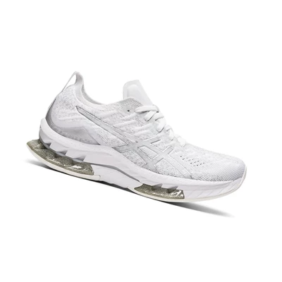 Asics KINSEI BLAST Laufschuhe Damen Weiß Weiß | DE-SALE78201