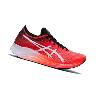 Asics MAGIC SPEED Laufschuhe Damen Rot Weiß | DE-SALE75760