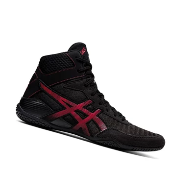 Asics MATCONTROL 2 Wrestling Schuhe Herren Schwarz Rot | DE-SALE76741
