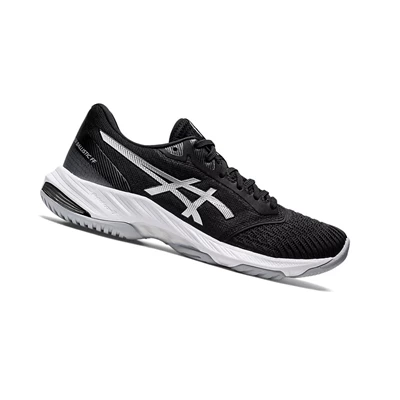 Asics NETBURNER BALLISTIC FF 3 Volleyballschuhe Damen Schwarz Silber | DE-SALE78247