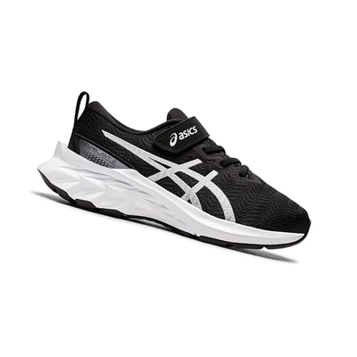 Asics NOVABLAST 2 PS Laufschuhe Kinder Schwarz Weiß | DE-SALE75539