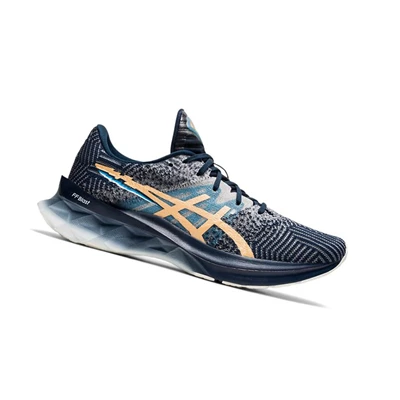 Asics NOVABLAST Laufschuhe Damen Blau | DE-SALE77749