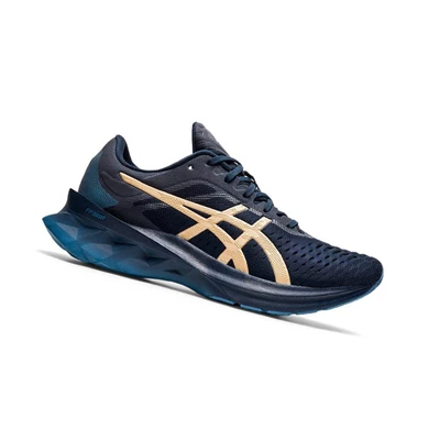 Asics NOVABLAST Laufschuhe Damen Navy | DE-SALE77693