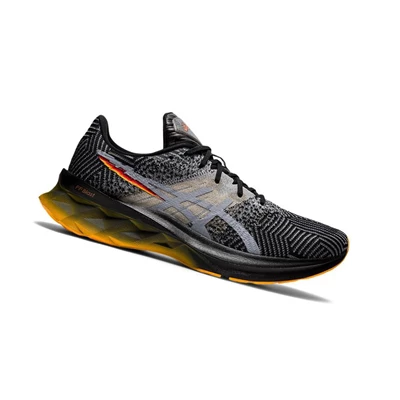 Asics NOVABLAST Laufschuhe Herren Schwarz | DE-SALE77563