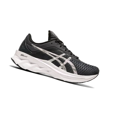 Asics NOVABLAST Platinum Laufschuhe Damen Grau | DE-SALE77551