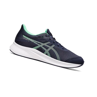 Asics PATRIOT 13 GS Laufschuhe Kinder Midnight / New Leaf | DE-SALE76776
