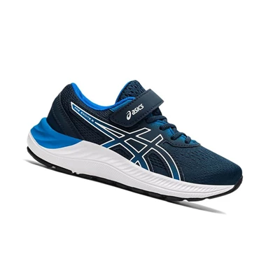 Asics PRE EXCITE 8 PS Laufschuhe Kinder Navy | DE-SALE76673