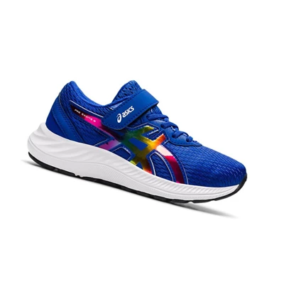 Asics PRE EXCITE 8 PS Laufschuhe Kinder Blau | DE-SALE77706
