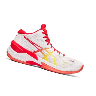 Asics SKY ELITE FF MT Volleyballschuhe Damen Weiß | DE-SALE76395
