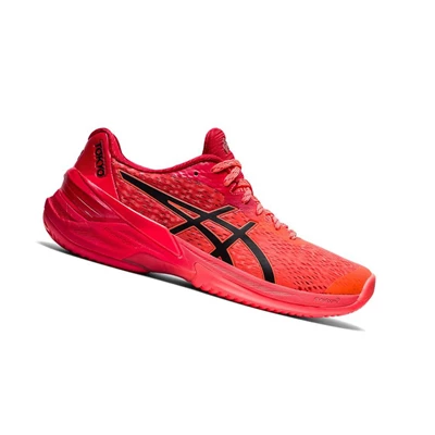 Asics SKY ELITE FF Volleyballschuhe Damen Rot | DE-SALE75579