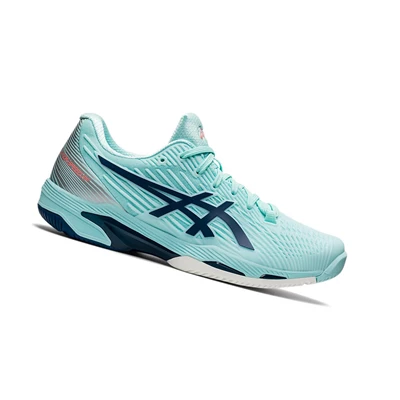 Asics SOLUTION SPEED FF 2 Tennisschuhe Damen Blau Hellindigo | DE-SALE75480