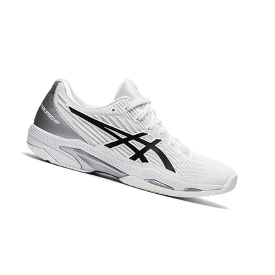Asics SOLUTION SPEED FF 2 Tennisschuhe Damen Weiß Schwarz | DE-SALE75658
