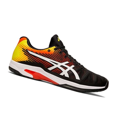Asics SOLUTION SPEED FF Tennisschuhe Herren Schwarz | DE-SALE77468