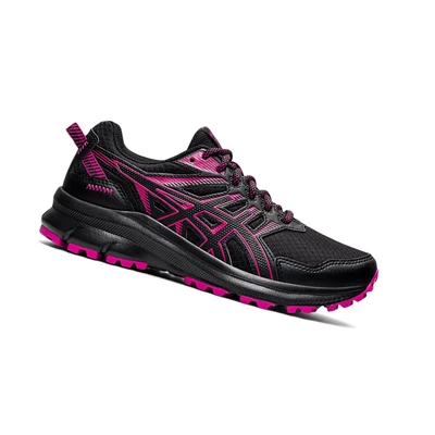 Asics TRAIL SCOUT 2 Trailrunning Schuhe Damen Schwarz Fuchsie Rot | DE-SALE77776