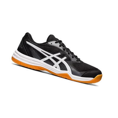 Asics UPCOURT 5 Volleyballschuhe Herren Schwarz Weiß | DE-SALE76915